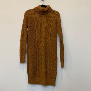 American Eagle Cable Knit Sweater Dress